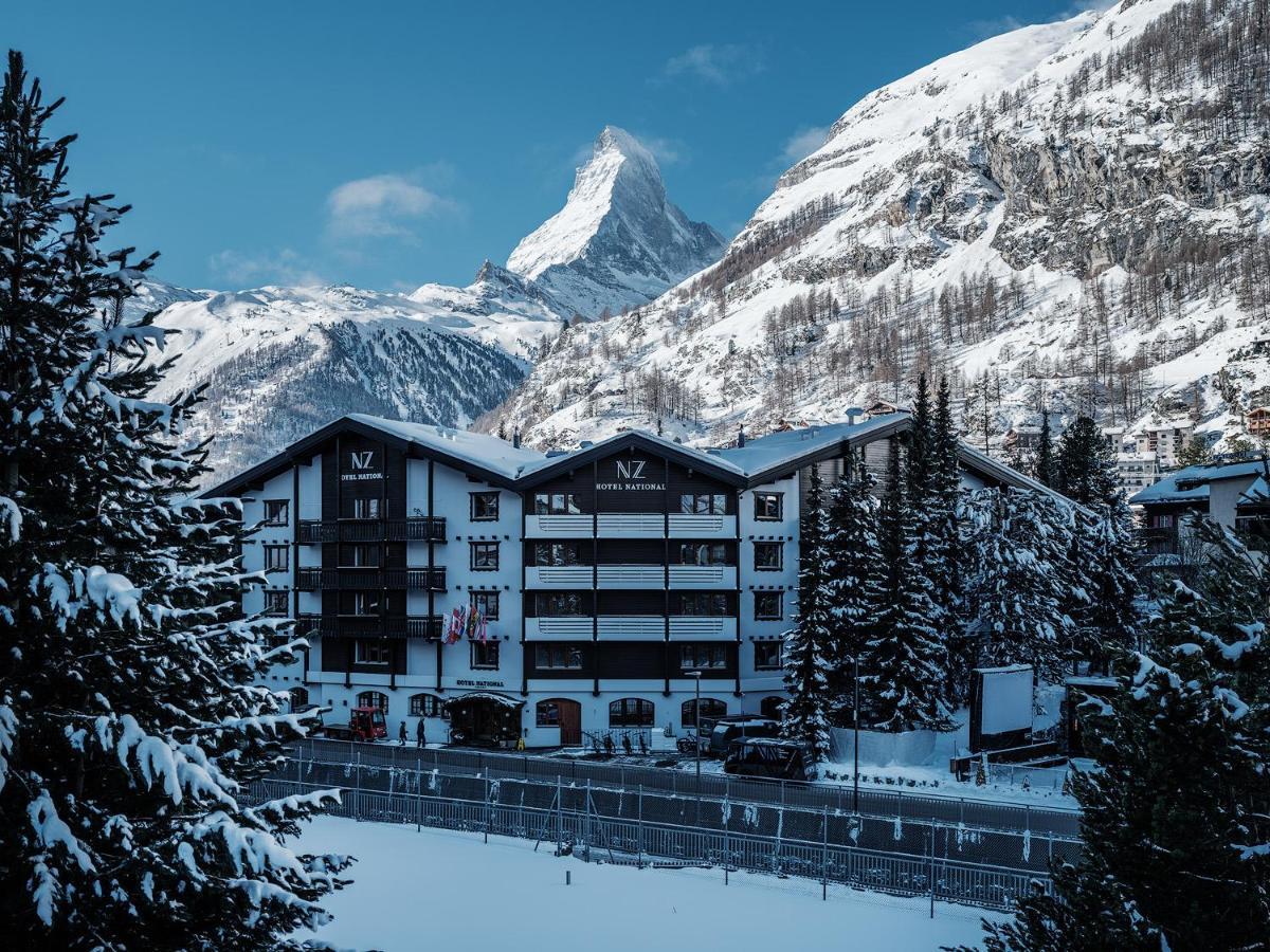 Готель National Zermatt - Matterhorn Views, Sunnegga Gateway & Spa Екстер'єр фото