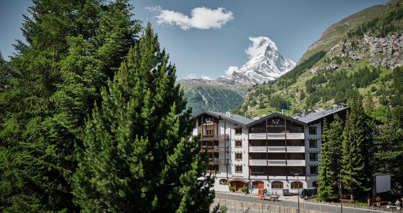 Готель National Zermatt - Matterhorn Views, Sunnegga Gateway & Spa Екстер'єр фото