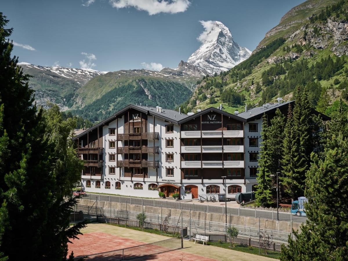 Готель National Zermatt - Matterhorn Views, Sunnegga Gateway & Spa Екстер'єр фото